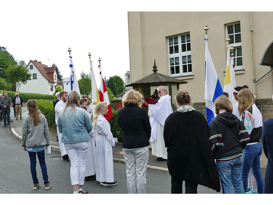 Bittprozession an Christi Himmelfahrt (Foto: Karl-Franz Thiede)